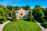 Aerial shots of the Estate